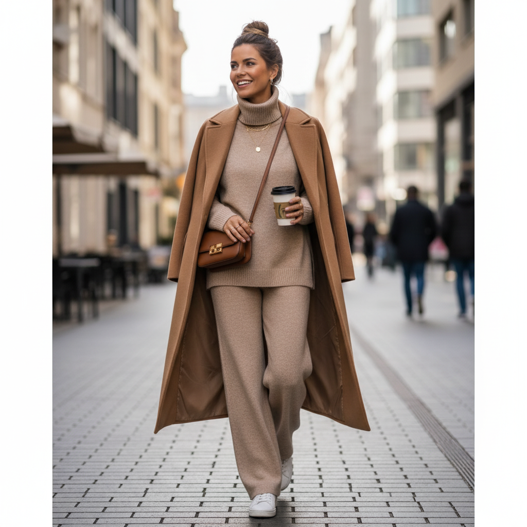 Idealny cozy-chic look: dlaczego zestaw z dzianiny to must-have w Twojej garderobie